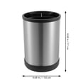 thumbnail image 4 of Kitchenware Storage Container Serving Utensils Tool Cutlery Holder Organizer Flatware Stand Metal Cup Counter, 4 of 6