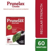 Prunelax Ciruelax Dietary Supplement Minitabs - 60 ct, Pack of 6