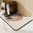 thumbnail image 2 of Coffee Bar Mat Rubber Dish Drying Mat For Kitchen Counter Coffee Mat for Home Bar Gift Kitchen Mat Coffee Bar Accessories Decorative Coffee Shop Chocolate Dish Drying Pad 23.5x15.5in, 2 of 6