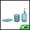 Blue, variant on Unique Bargains Durable Dot Bathroom Accessories Kit 3Pcs Green
