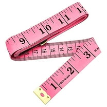 Shiogb Clearance Measuring Tool Rose Red, Measuring Tape for Body Fabric Sewing Tailor Cloth Knitting Home Craft Measurements, Measuring Tools, (1X Measuring Tool)