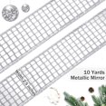 thumbnail image 2 of Cinta TecUnite Disco Silver, 10 yardas, Navidad, 2.5 pulgadas, 2 of 6