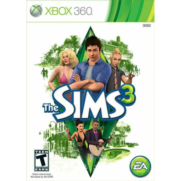 The Sims 3 [Microsoft Xbox 360, Electronic Arts, Platinum Hits, Family Sim]