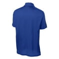thumbnail image 6 of Yellow Rooster Men's PosiCharge Active Textured Colorblock Polo True Royal/ Grey 4XL, 6 of 8