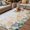White, Pink, Blue, variant on Outdoor Rug for Patio 4'x6',Kitchen Italian Chef Non-Slip Area Rugs Washable Carpet Indoor Rug,Farmhouse Pizza Black White Check Non-shedding Floor Mats for Porch Living Room Deck