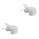 thumbnail image 2 of Minnieouse Accesorios para el cabello de moda Pin portátil Malla Decoraciones de boda Adornos para el día de San Valentín Tocados para mujeres Blanco 2Conjunto, 2 of 6