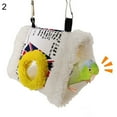 thumbnail image 5 of Walbest Warm Plush Bird Nest Hammock Hanging Bed Toy for Parrot Parakeet Cockatiel Conure Lovebird Finch Canary Budgie African Grey Cockatoo Amazon Hamsters Rat Chinchilla Ferret Squirrel Cage Perch, 5 of 7