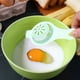 thumbnail image 4 of Xihbxyly Abridor de Huevos, Batidor de Huevos Manual, Descascarador Fácil, Separador de Claras de Acero Inoxidable, Ideal para Cocinar y Hornear, Esencial para La Cocina Del Hogar, Práctico y Diverti, 4 of 6