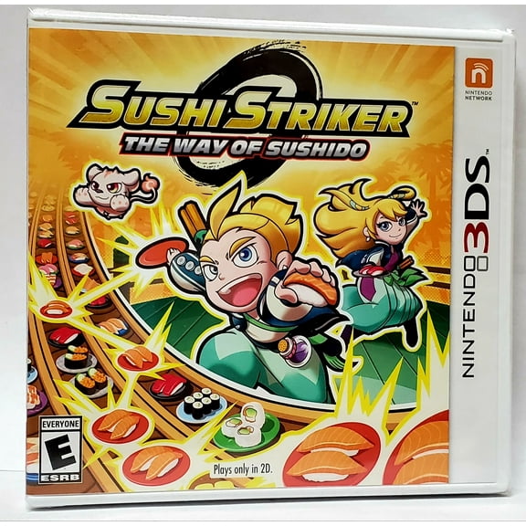 Sushi Striker: The Way of Sushido, Nintendo, Nintendo 3DS (World Edition)