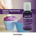 thumbnail image 2 of Chefmaster Liqua-Gel Food Color 0.70 Ounce - Purple, 2 of 7