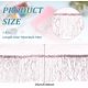 thumbnail image 2 of 10 yardas de flecos de lentejuelas de 9.8 pulgadas, adorno de flecos de PVC para costura, borla de lentejuelas, adorno para costura para manualidades DIY., 2 of 9