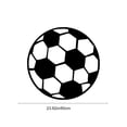 thumbnail image 3 of Sentmoon Washable Rugs Rugs for Bedroom Football Shaped Floor Mat Super Soft Cozy Mat for Bedroom Porch Hallway Dorm Home Decoration, 3 of 9