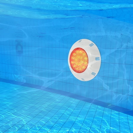 ChicHomey 54W IP68 Waterproof RGB Pool Light,4200LM, PC+ABS, Remote Control, for Swimming Pools & Water Parks