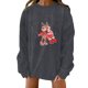 thumbnail image 1 of Sudadera de manga larga con estampado navideño informal con cuello redondo para mujer a la moda Fridja fhghd688, 1 of 4