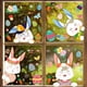 thumbnail image 4 of Toystoory 4 Uds ventana de dibujos animados pegatina electrostática reutilizable diseño de Pascua suministro Mural calcomanías de pared de Kits de decoración para fiestas, 4 of 6