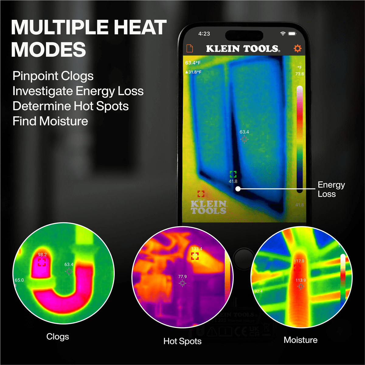 Klein Tools Mobile Thermal Imager For Android / iOS