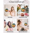 thumbnail image 4 of 83 Pieces Acrylic Puzzles Suncatcher Window Hanging, 6.7 Inch Acrylic Jigsaw Puzzle Suncatcher, Acrylic Puzzles Garden Decoration for Birthday Mothers Day Gift Home Decor (Starry Moon Cat), 4 of 16