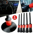 thumbnail image 3 of HPDL OPP bagged car interior detail brush wheel brush cleaning tool car wash brush soft hair car air conditioner outlet cleaning brush, 3 of 7