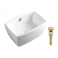 thumbnail image 1 of DROP Bath and Kitchen DR091364 Bathroom Vessel Sink Set, 1 of 3
