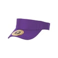 thumbnail image 1 of Solid Adjustable Blank Visor, Purple, 1 of 2