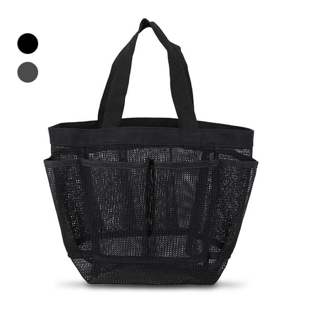 Advancent Cesta de ducha Malla Tela Oxford Secado de artículos de tocador Bolsa de playa Organizador Portátil Secado de artículos de tocador Juegos de accesorios de baño No.01