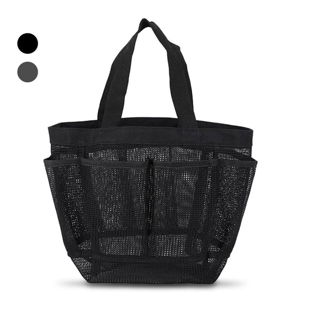 Wosthever Caddy de ducha de malla portátil para hombre, bolsa de ducha de secado rápido, organizador de artículos de tocador de baño Juegos de accesorios de baño No.01