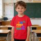 thumbnail image 2 of Camiseta de Manga Corta Linda para Niños Unisex Gráfica Tee de la Escuela de la Temporada, Camisetas de Manga Corta para Niñas, 2 of 9