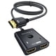 thumbnail image 1 of Conmutador HDMI Warrky 2x1 4K @60Hz con cable PS5/4 de 3.3 pies, conmutador, 1 of 7