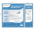thumbnail image 5 of Purepedic Waterproof Mattress Pad, Twin, 5 of 5