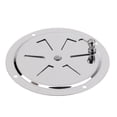 thumbnail image 2 of DYNWAVECA 4x 4 Inch Round Butterfly Vents, Boat Marine Hull Grill Cover Replacement Part for RV - Stainless Steel (), 2 of 6
