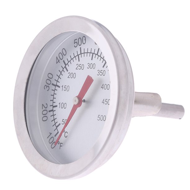Stainless Steel BBQ Smoker Pit Grill Bimetallic thermometer Temp Gauge