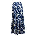 thumbnail image 3 of Doublju Women's Tie Waist Flared Wrap Maxi Skirt (Plus Size Available), 3 of 4