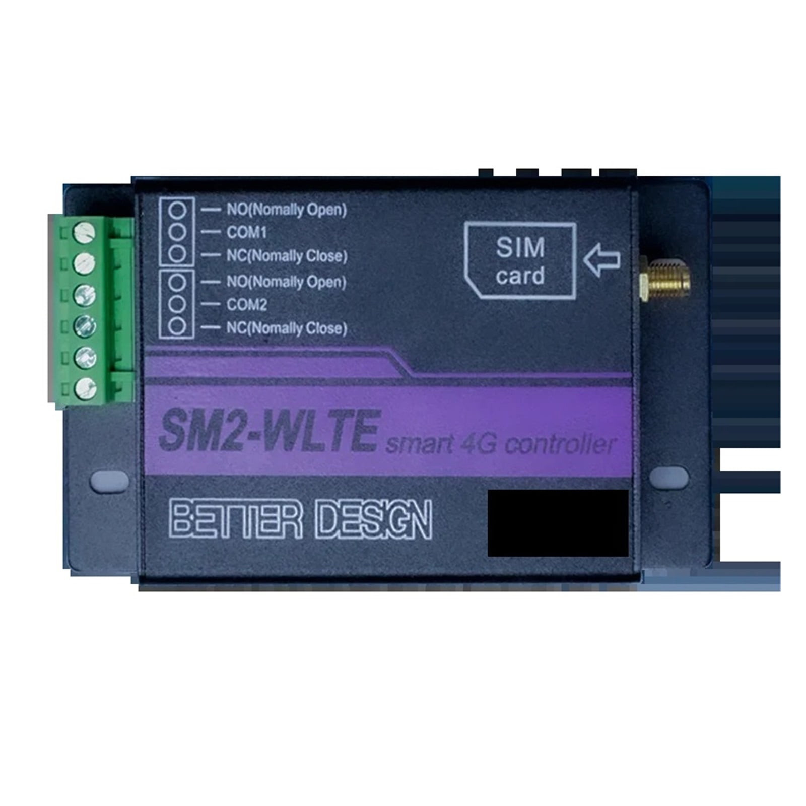 Smart Socket 4G LTE 2CH Relay Controller GSM SMS Phone Control Switch Con Temperature Y Humidity Sensor For Gate Opener