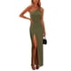 thumbnail image 1 of Vestido PRETTYGARDEN Maxi Largo con Tirantes Finos y Un Hombro Talla L, 1 of 7