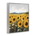 thumbnail image 2 of Stupell Industries Eclectic Beautiful Sunflowers in Field Gray Framed Giclee Art, 11 x 14, by Creative Studio, 2 of 8