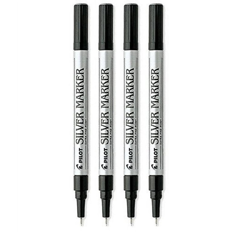 Pilot Silver Metallic Permanent Paint Marker, Extra Fine Point,