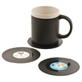 thumbnail image 4 of Mat Vinyl Tableware Record Cup Holder Creative Placemat Drinks Kitchen，Dining & Bar, 4 of 7