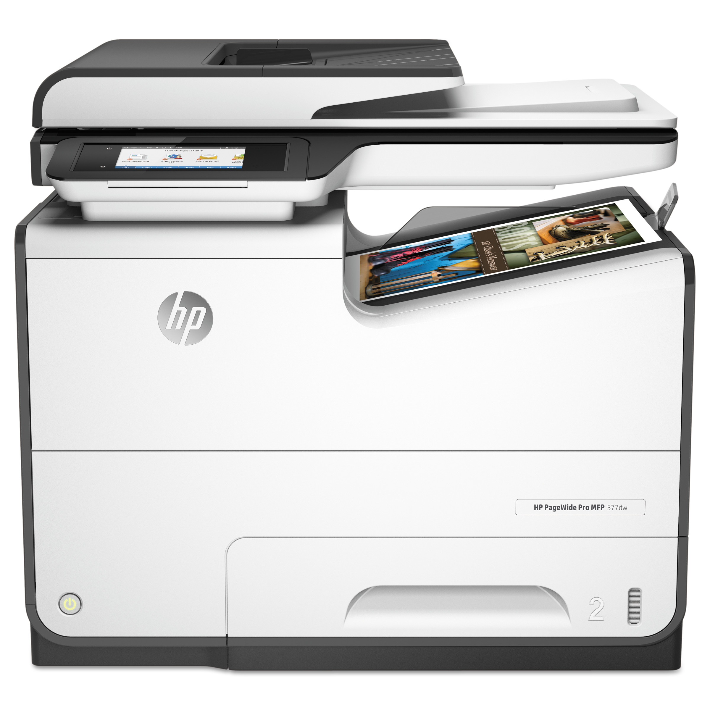 HP PageWide Pro 577dw Multifunction Printer, Copy Fax Print Scan by HP