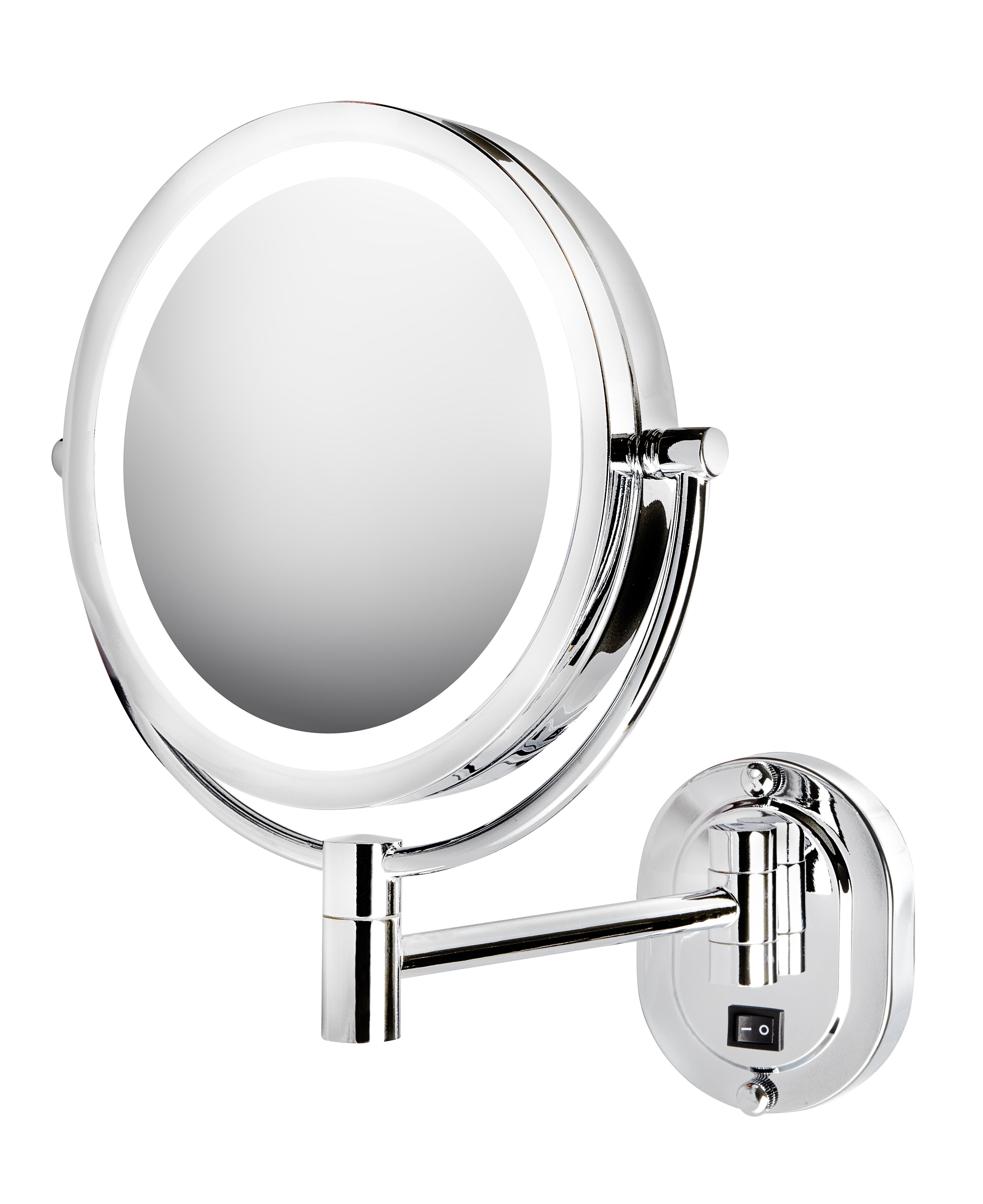Jerdon Hl165cld 5x 1x Magnification 8, Best Wall Mounted Lighted Make Up Mirror