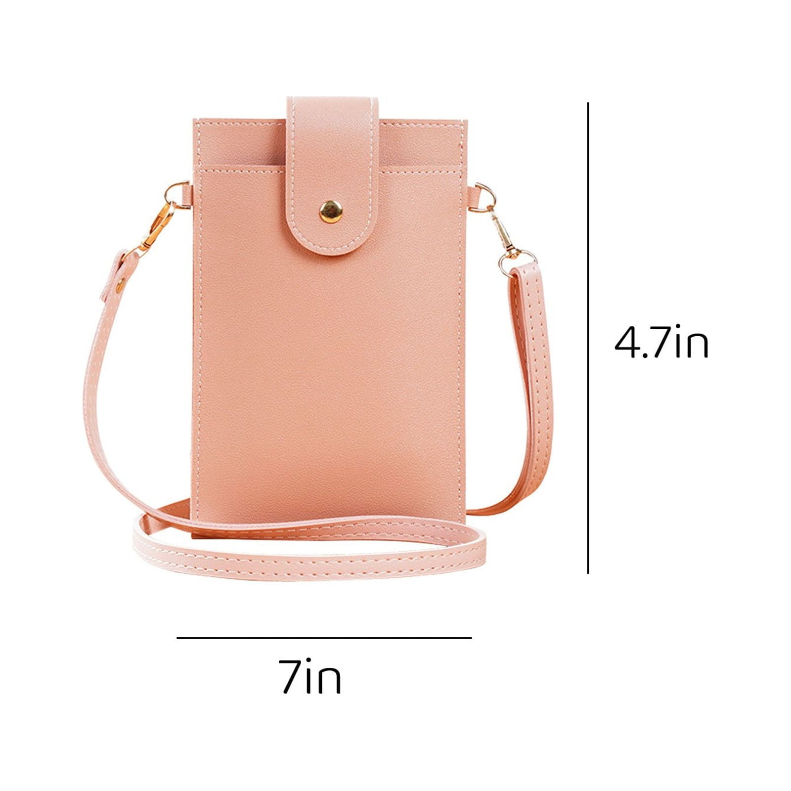 jovati Crossbody Wallet Purse with Phone Pocket Touchscreen Phone Purse Crossbody for Women Cellphone Crossbody with Shoulder Strap Crossbody Phone