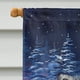 Carolines Treasures SS8350CHF Starry Night Keeshond Flag Canvas - Taille de la Maison – image 3 sur 4