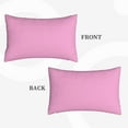 thumbnail image 2 of Daiia Pink Bedding Waterproof Pillow Protector Zippered Queen – Bed Bug Proof Pillow Encasement-20"x30", 2 of 6