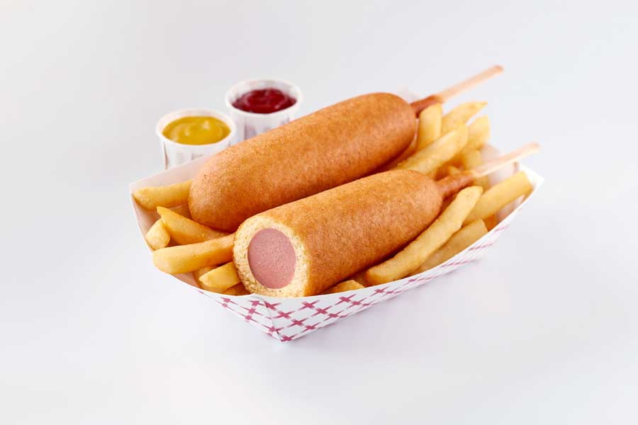 Foster Farms Turkey Corn Dog, 4 Ounce 72 per case.