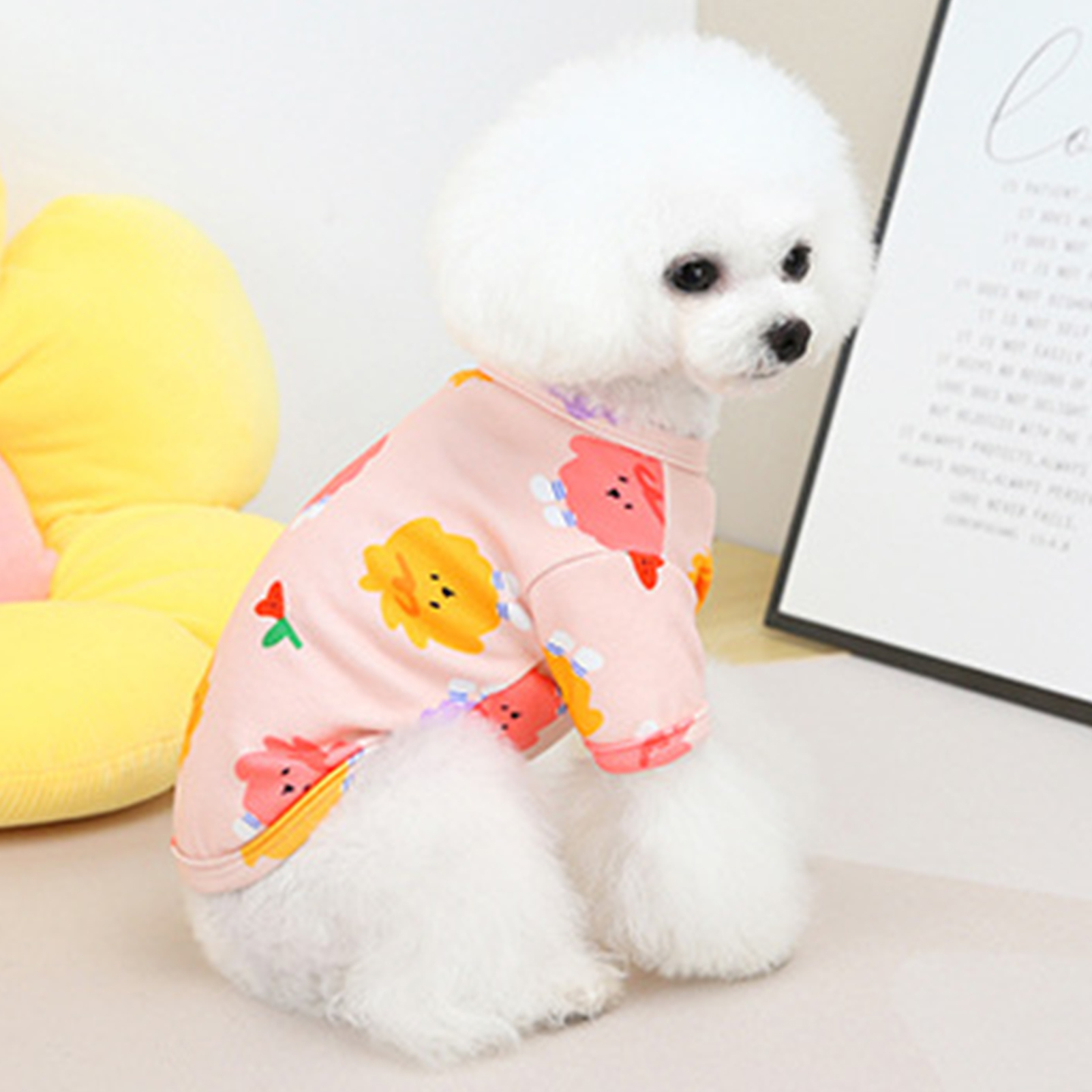 CHBORLESS Puppy Shirt Xsmall Dog Summer Clothes Cotton Doggie TShirt