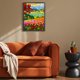 thumbnail image 3 of Hilo Algodón Ecológico Bordado Punto Cruz Flora Jardín Impreso 11CT 40x55cm, 3 of 9