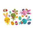thumbnail image 6 of Easter Decorations Window Clings Bunny Eggs Chicks Flowers Carrot Happy Easter Decals Decor for Glass Windows Home Office School Kindergarten 4 Sheets Party Supplies, 6 of 10
