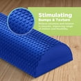 thumbnail image 3 of High-Density EVA 36” Half Foam Roller - Deep Tissue Massager Foam Roller for Physical Therapy and Fitness, 3 of 7