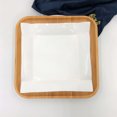 thumbnail image 2 of Square Bamboo And Fine Porcelain Contemporary Dinnerware Set, 2 of 3