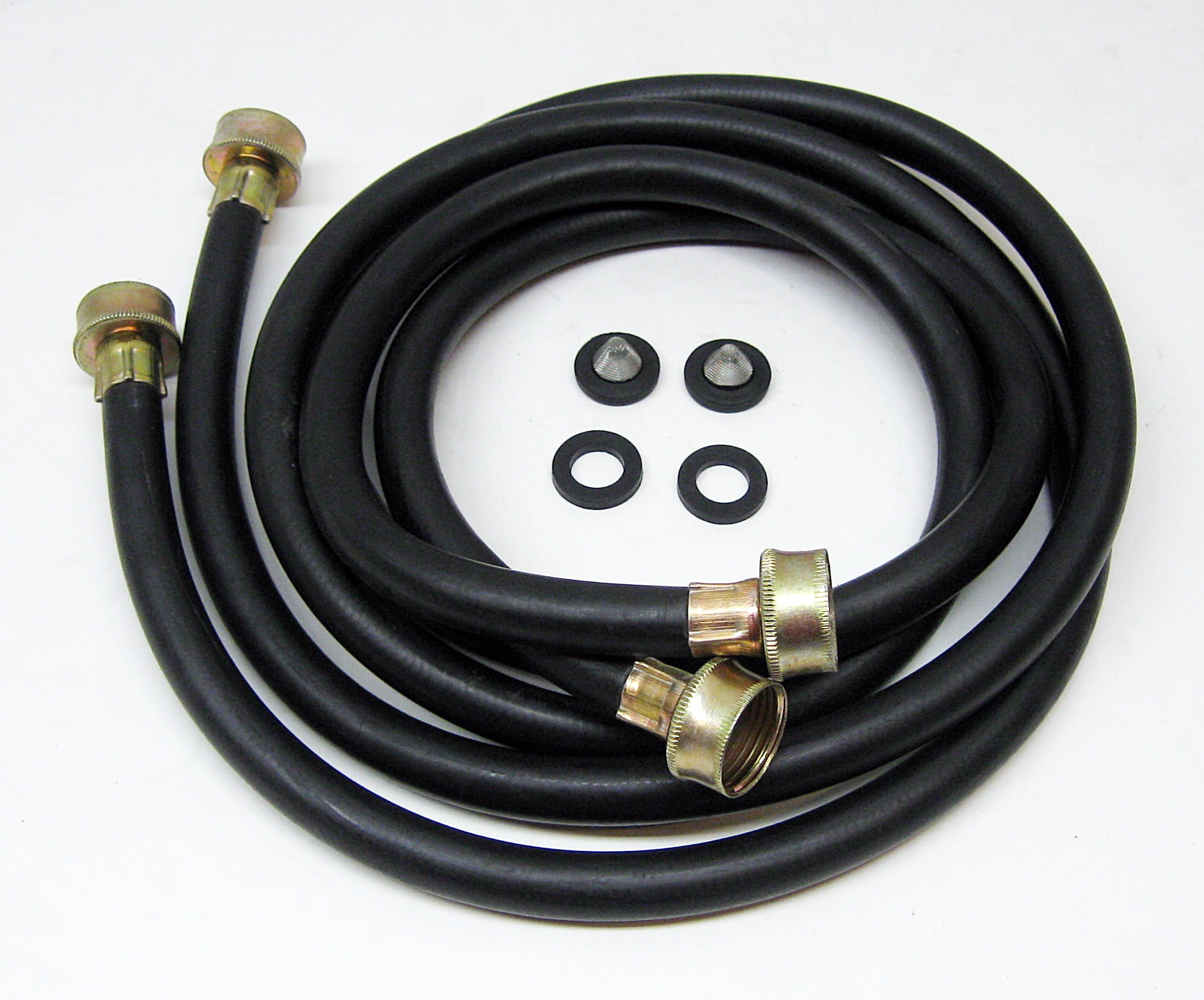 60FFK Washing Washer Machine Rubber Inlet Fill Hoses 5' Set of 2