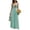 Mint Green, variant on Women Dresses Spaghetti Strap Striped Maxi Dress Sleeveless V-Neck Halter Sundress Casual Backless Dress for Beach Vacation & Summer (Mint Green,L)
